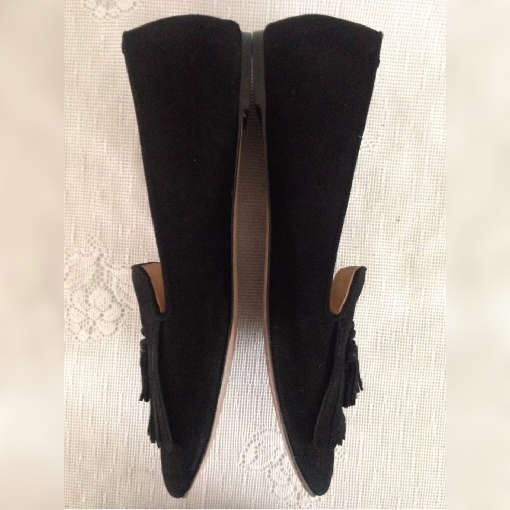 J.Crew black suede Darby loafer - Picture 2 of 8